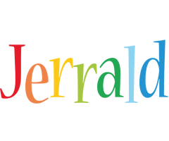 Jerrald birthday logo