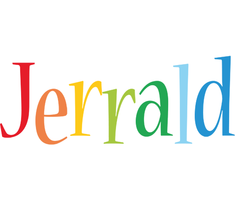 Jerrald birthday logo