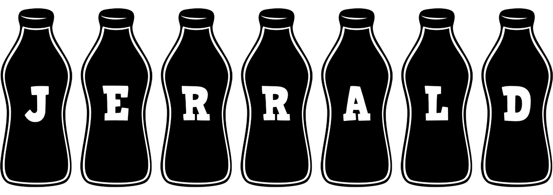 Jerrald bottle logo