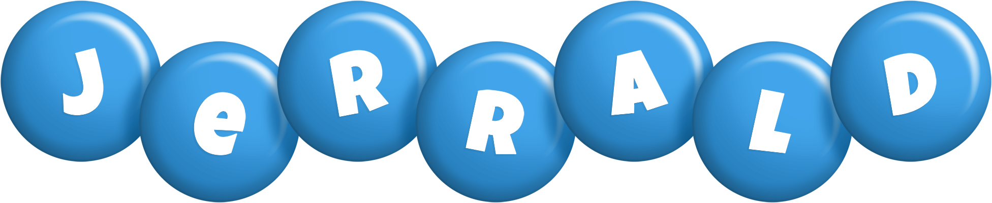 Jerrald candy-blue logo