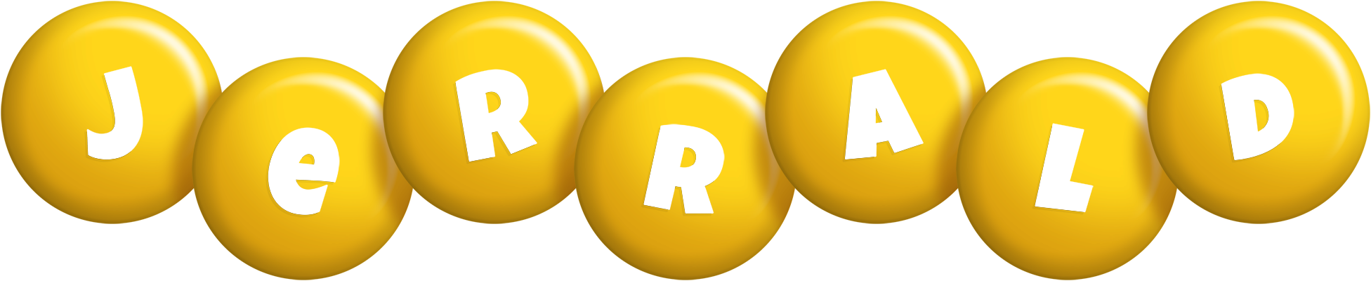 Jerrald candy-yellow logo