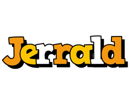 Jerrald cartoon logo