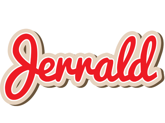 Jerrald chocolate logo