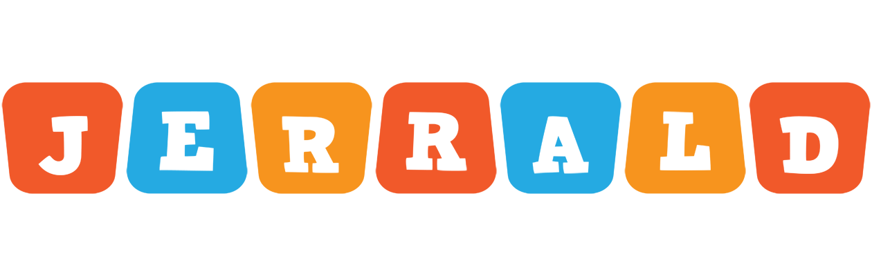 Jerrald comics logo