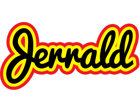 Jerrald flaming logo