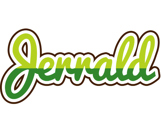 Jerrald golfing logo