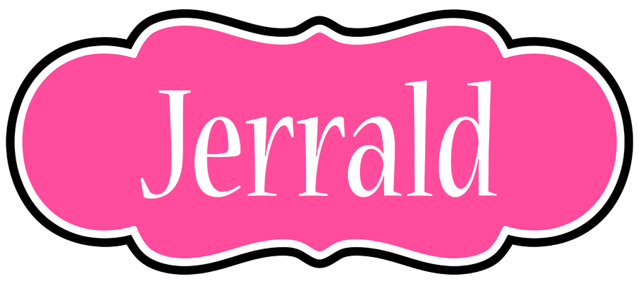 Jerrald invitation logo