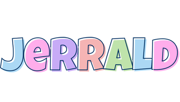 Jerrald pastel logo