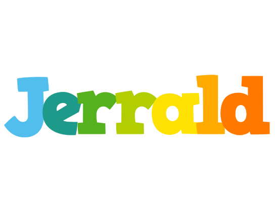 Jerrald rainbows logo