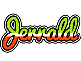 Jerrald superfun logo