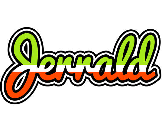 Jerrald superfun logo