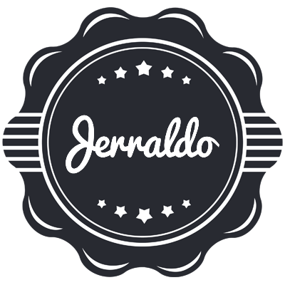 Jerraldo badge logo
