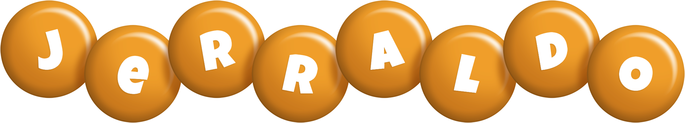 Jerraldo candy-orange logo