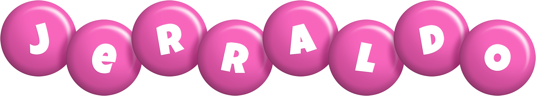 Jerraldo candy-pink logo