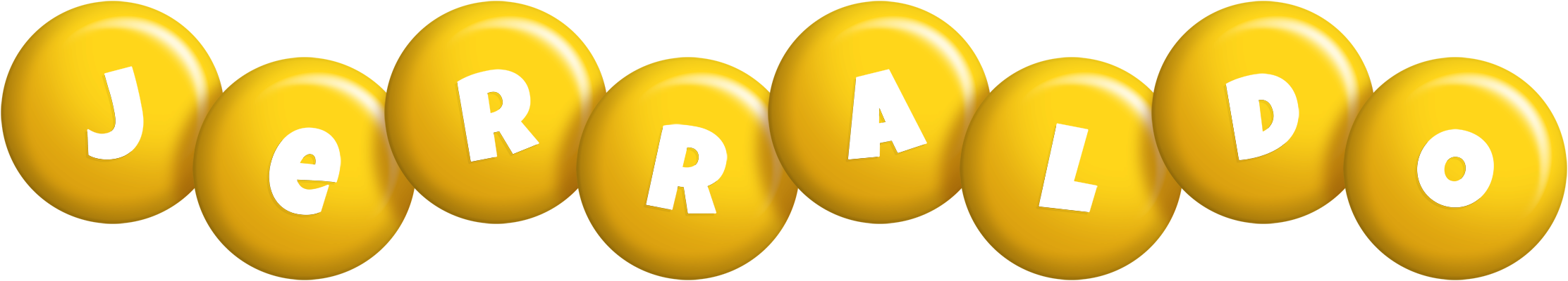 Jerraldo candy-yellow logo