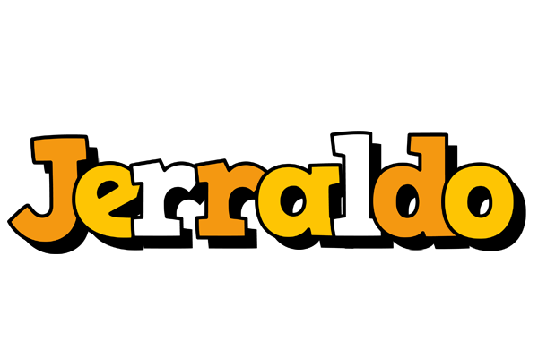 Jerraldo cartoon logo