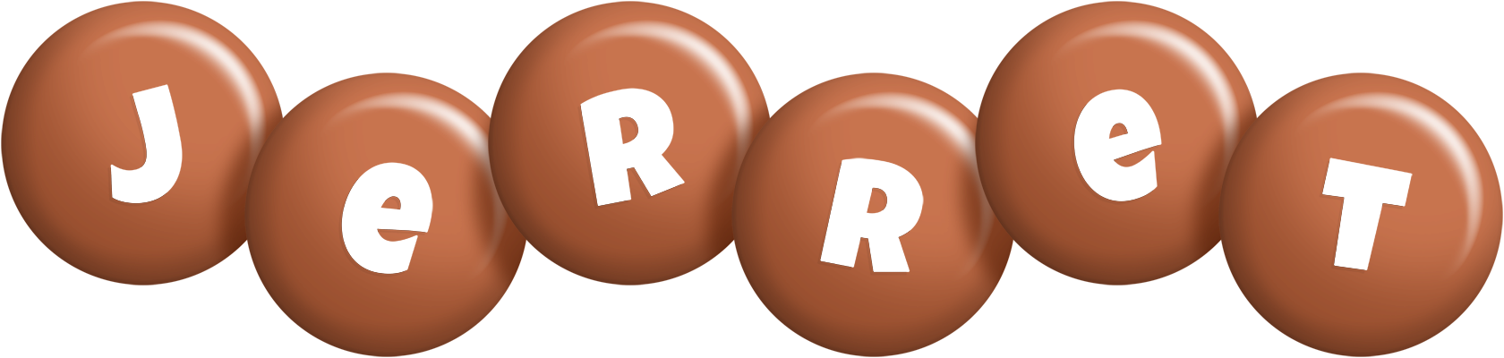 Jerret candy-brown logo