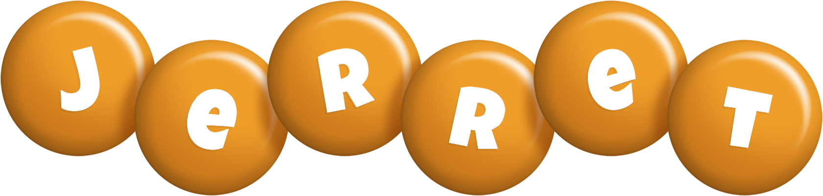 Jerret candy-orange logo