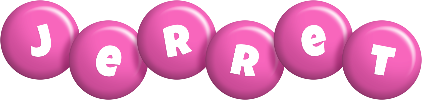 Jerret candy-pink logo