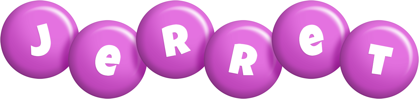 Jerret candy-purple logo