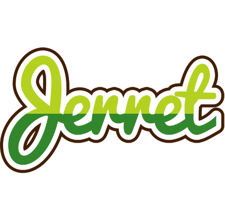 Jerret golfing logo
