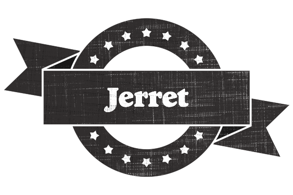 Jerret grunge logo