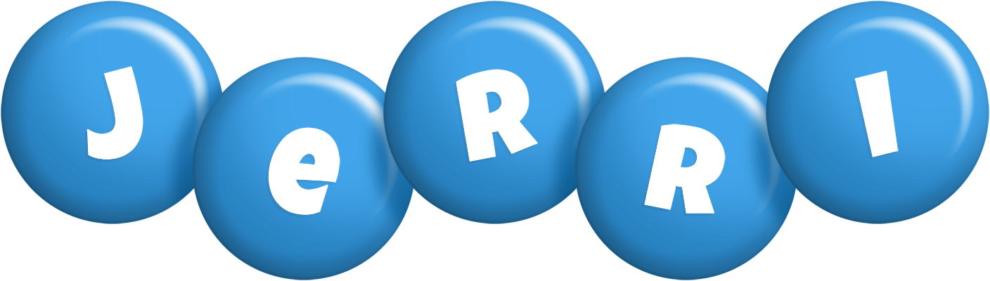Jerri candy-blue logo