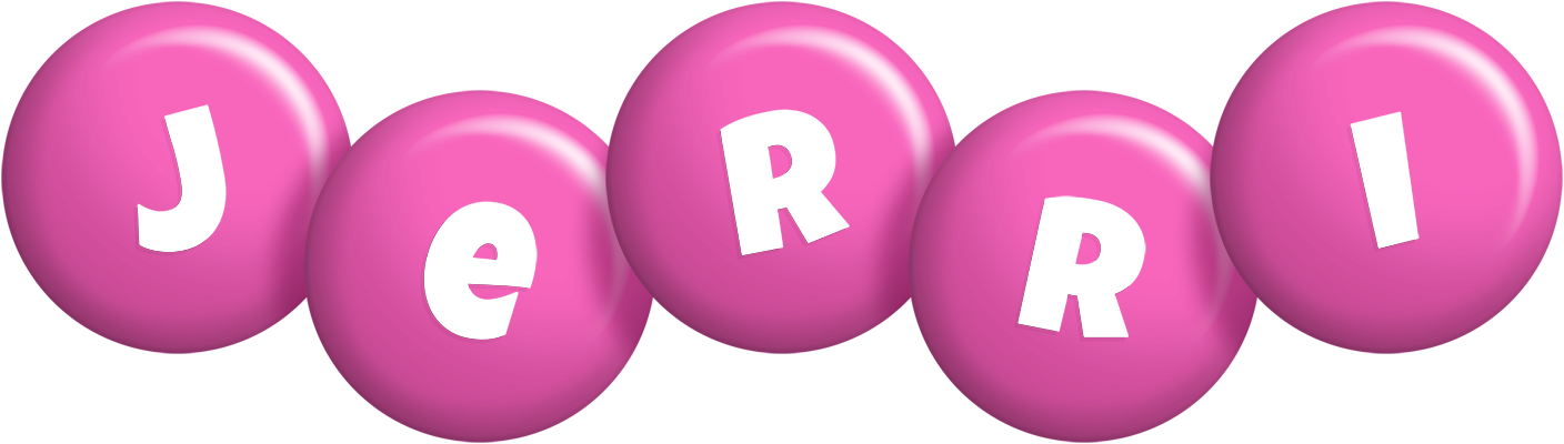 Jerri candy-pink logo