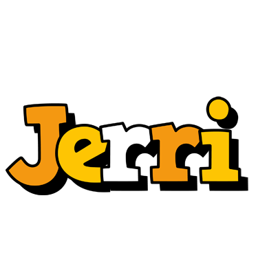Jerri cartoon logo
