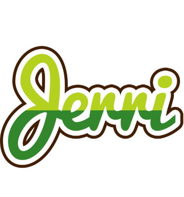 Jerri golfing logo