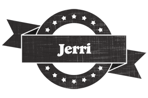 Jerri grunge logo