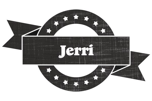 Jerri grunge logo