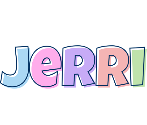 Jerri pastel logo