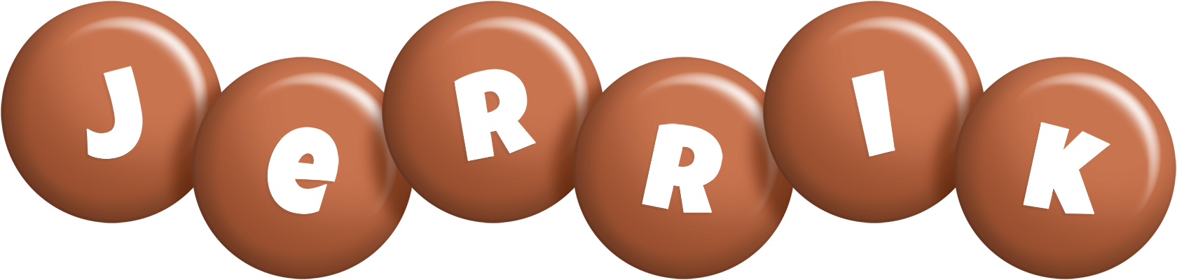 Jerrik candy-brown logo