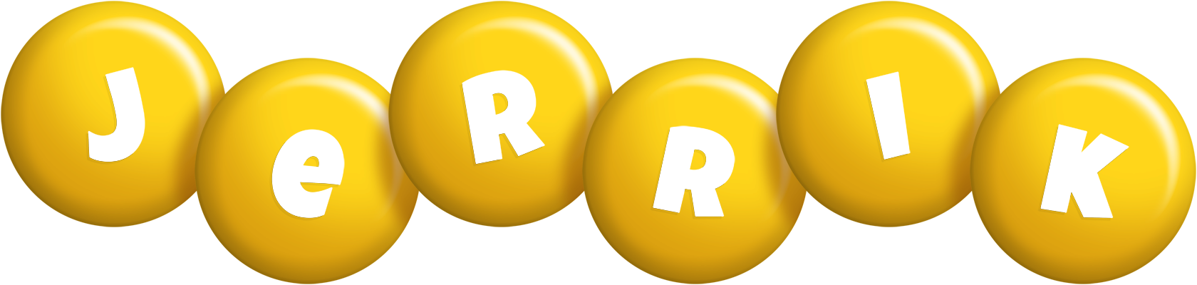 Jerrik candy-yellow logo