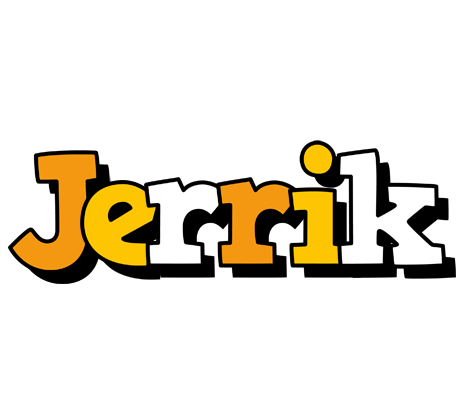 Jerrik cartoon logo