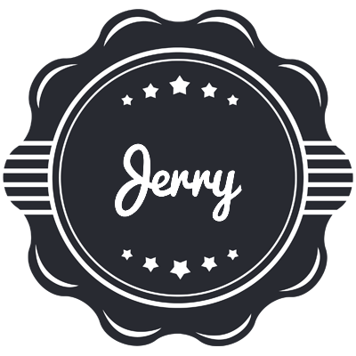Jerry badge logo