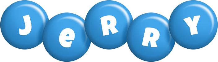 Jerry candy-blue logo
