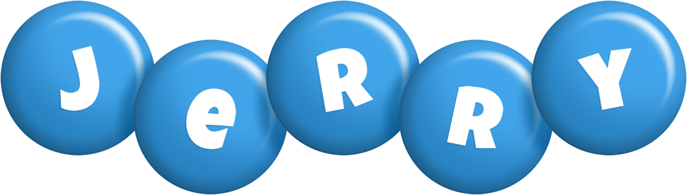 Jerry candy-blue logo
