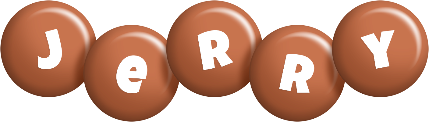 Jerry candy-brown logo