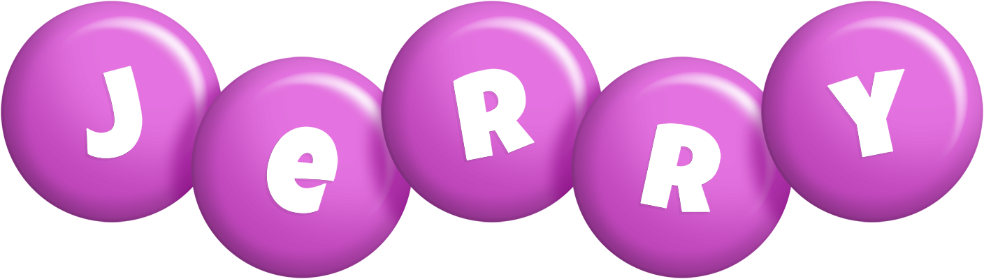 Jerry candy-purple logo