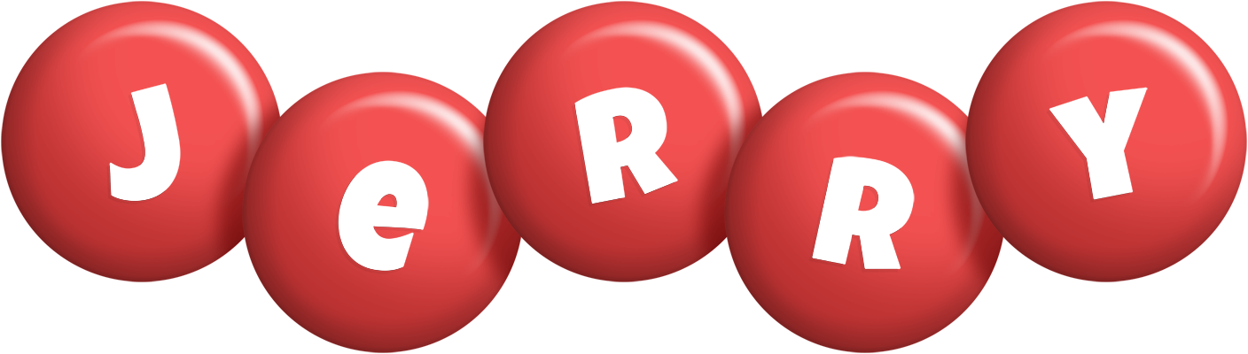 Jerry candy-red logo