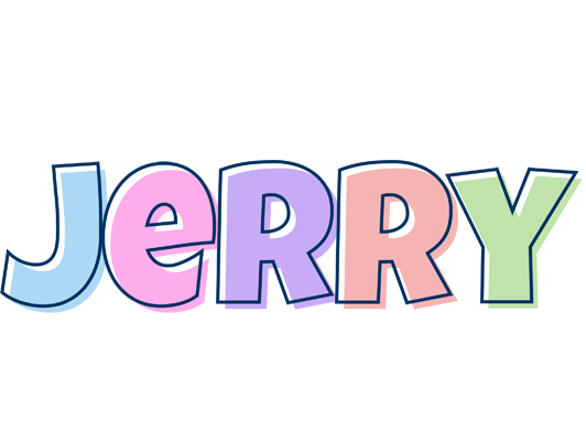 Jerry pastel logo