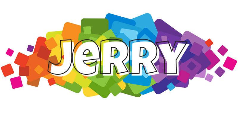 Jerry pixels logo
