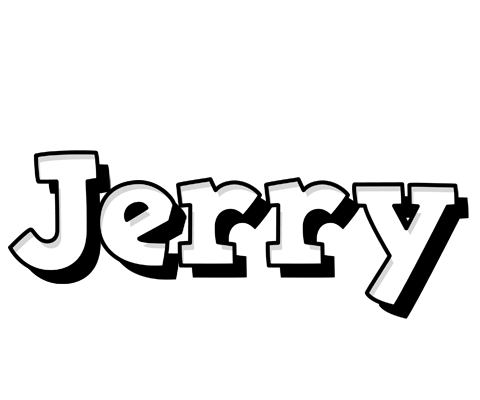 Jerry snowing logo