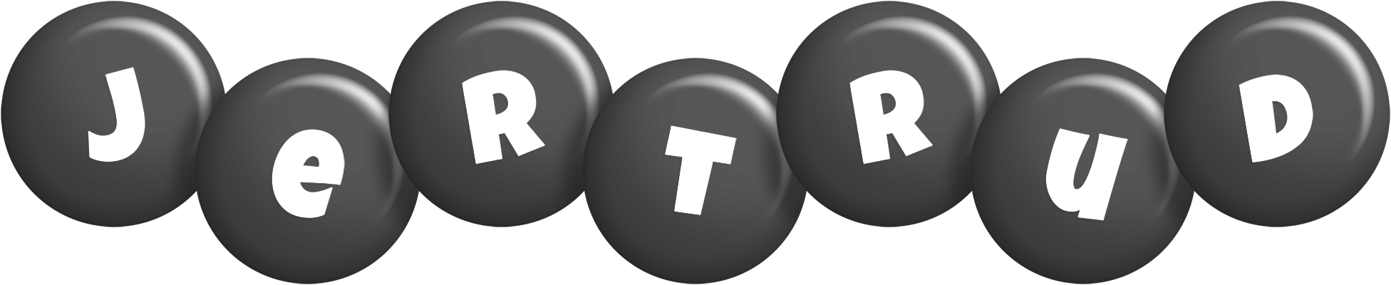 Jertrud candy-black logo