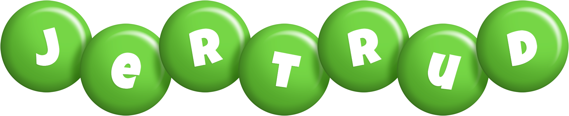 Jertrud candy-green logo