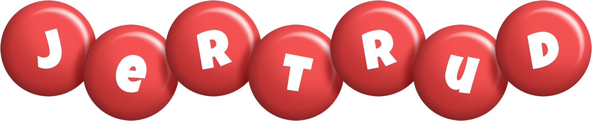 Jertrud candy-red logo