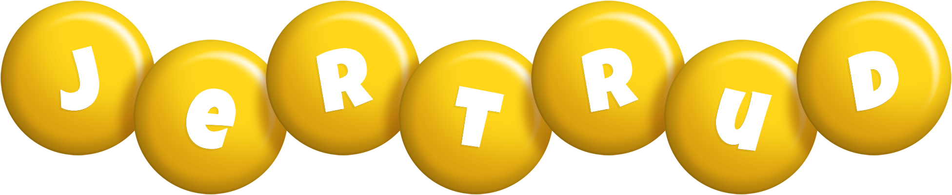 Jertrud candy-yellow logo