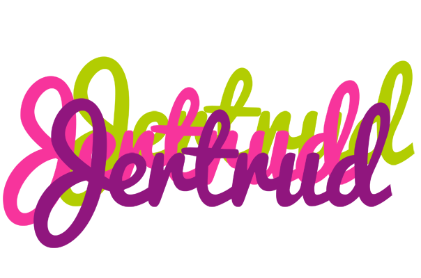 Jertrud flowers logo